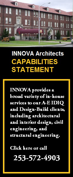 INNOVA Architects experience with Department of Defense, Government